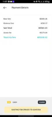 NewTaxi android App screenshot 1